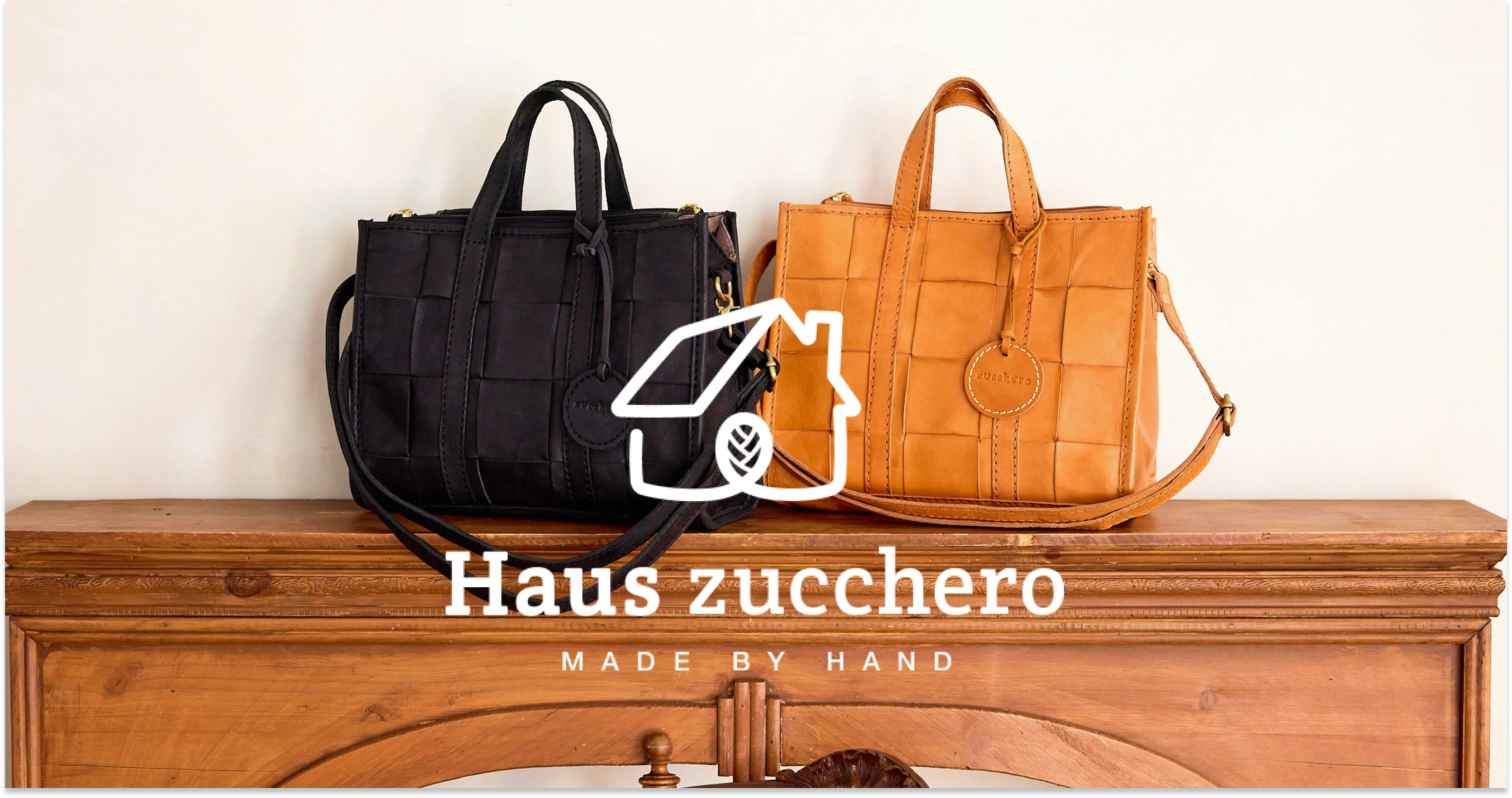 HAUS-ZUCCHERO（ハウスズッケロ）｜本革の風合いを楽しむバッグ＆財布