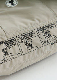 snoopy×zucchero ナイロン 大容量 ショルダーバッグ 62083