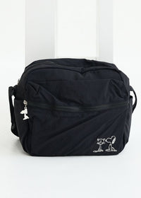 snoopy×zucchero ナイロン 大容量 ショルダーバッグ 62089