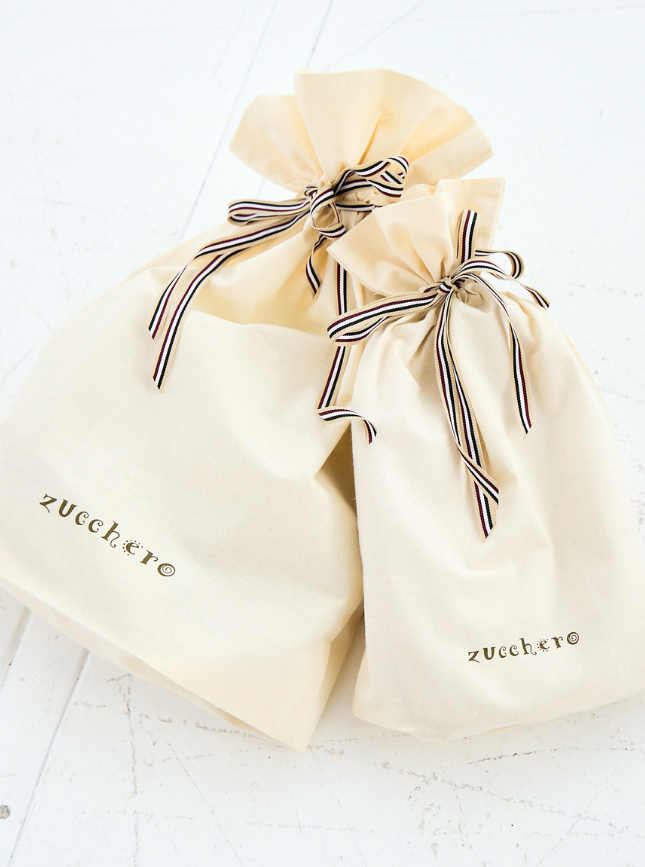 【単品購入不可】zucchero ズッケロ 公式限定 オリジナル ラッピング バッグ 財布 S M L 3サイズ【商品と一緒にご注文ください】