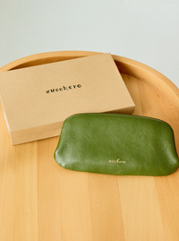 zucchero 本革がま口長財布 11123