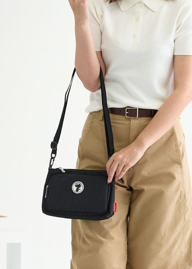 snoopy×zucchero ナイロン ミニショルダーバッグ 62084