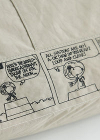 snoopy×zucchero ナイロン 大容量 ショルダーバッグ 62082