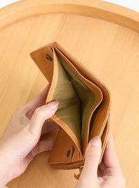 zucchero 本革 ミドル折財布 40200