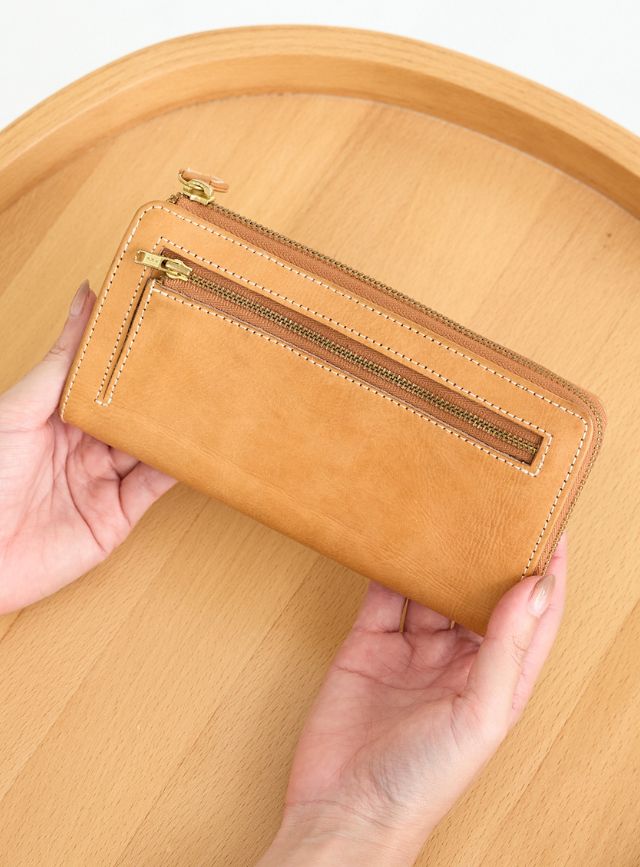 zucchero 本革 スリム L字 長財布 40188