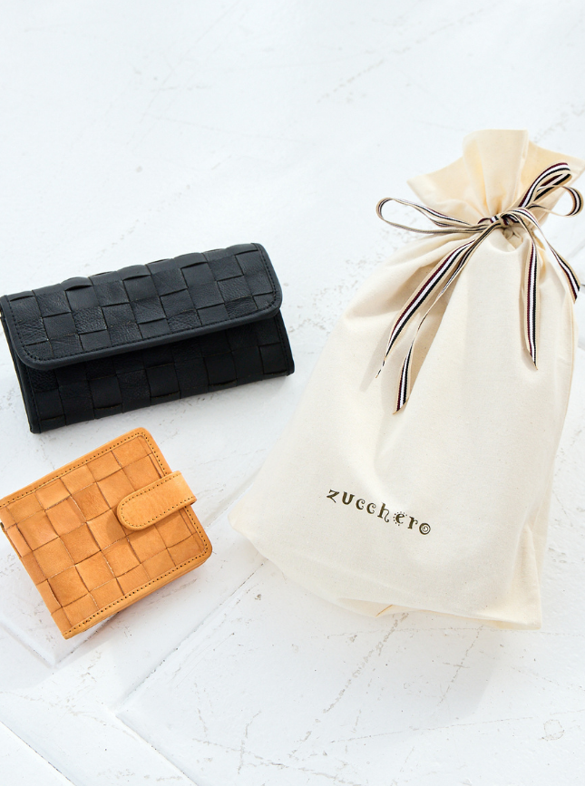 【単品購入不可】zucchero ズッケロ 公式限定 オリジナル ラッピング バッグ 財布 S M L 3サイズ【商品と一緒にご注文ください】