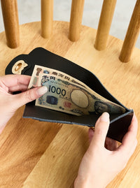 zucchero 日本製 シュリンクレザー 折財布 55530 